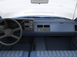 Generic pickup truck 23 3D Model