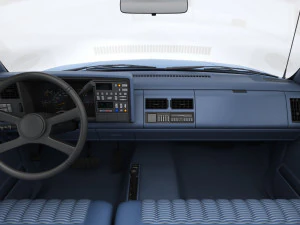 Generic pickup truck 23 3D Model