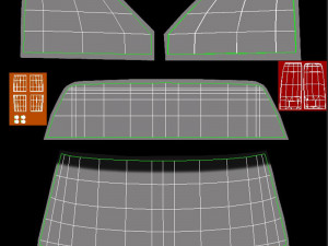 Generic pickup truck 23 3D Model