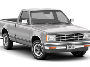 GENERIC PICKUP TRUCK 28 3Dモデル