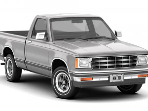 GENERIC PICKUP TRUCK 28 3D Model