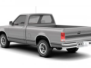 GENERIC PICKUP TRUCK 28 3D Model