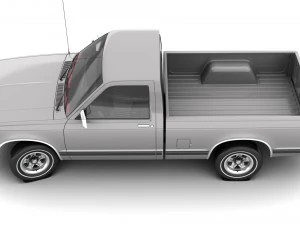 GENERIC PICKUP TRUCK 28 3D Model