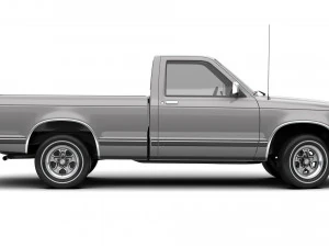 GENERIC PICKUP TRUCK 28 3D Model