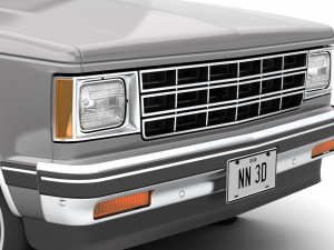 GENERIC PICKUP TRUCK 28 3Dモデル