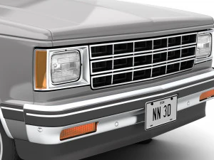 GENERIC PICKUP TRUCK 28 3D Model