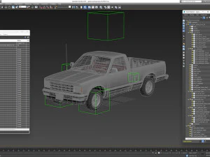 GENERIC PICKUP TRUCK 28 3D Model