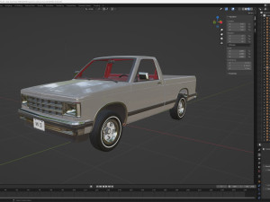 GENERIC PICKUP TRUCK 28 3Dモデル