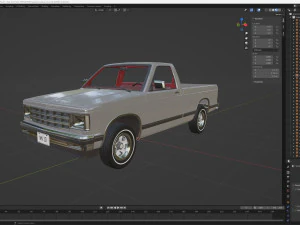 GENERIC PICKUP TRUCK 28 3D Model