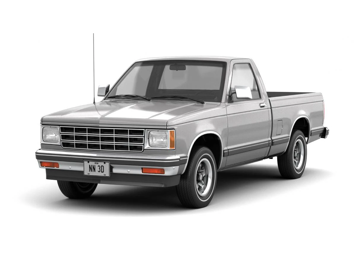 GENERIC PICKUP TRUCK 28 3D Model .c4d .max .obj .3ds .fbx .stl .blend