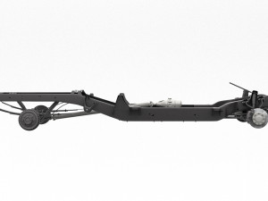 PICKUP TRUCK CHASSIS 7 3D Модель