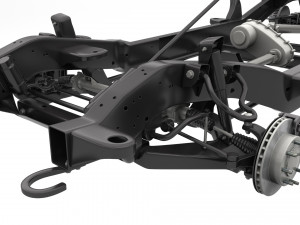 PICKUP TRUCK CHASSIS 7 3D Модель