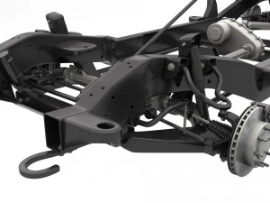 PICKUP TRUCK CHASSIS 7 3D Model