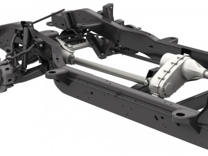 PICKUP TRUCK CHASSIS 7 3D Модель