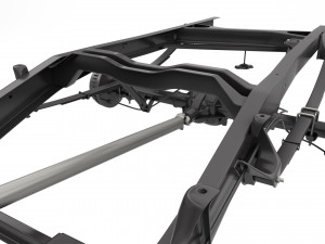 PICKUP TRUCK CHASSIS 7 3D Модель