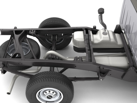Generic Pickup Truck 27 3D 모델