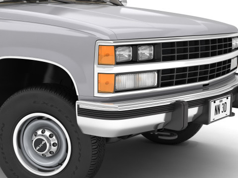 Generic Pickup Truck 27 3D 모델