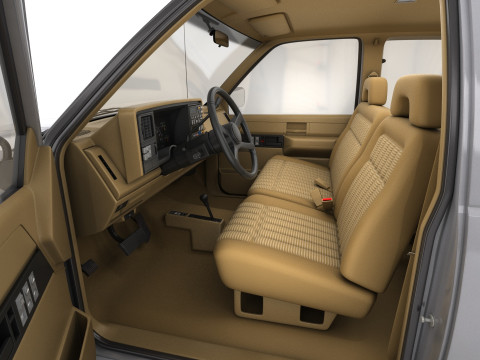 Generic Pickup Truck 27 3D 모델