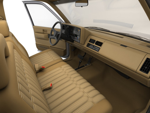 Generic Pickup Truck 27 3D 모델
