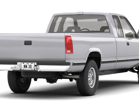 Generic Pickup Truck 27 3D 모델