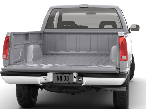 Generic Pickup Truck 27 3D 모델