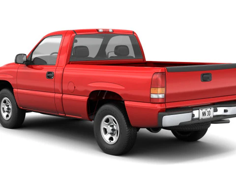 GENERIC PICKUP TRUCK 31 3D Model
