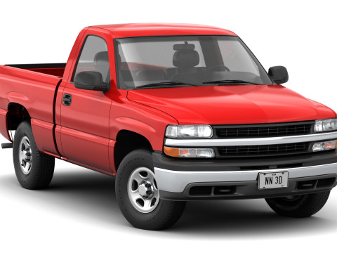 GENERIC PICKUP TRUCK 31 3D-Modell