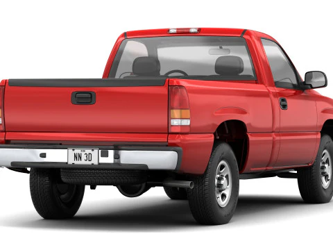 GENERIC PICKUP TRUCK 31 3D Model