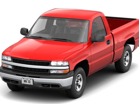 GENERIC PICKUP TRUCK 31 3D-Modell