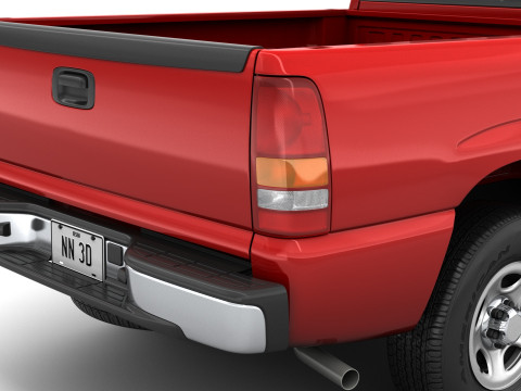 GENERIC PICKUP TRUCK 31 3D-Modell