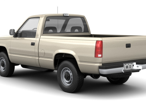 GENERISCHER PICKUP TRUCK 33 3D Modell