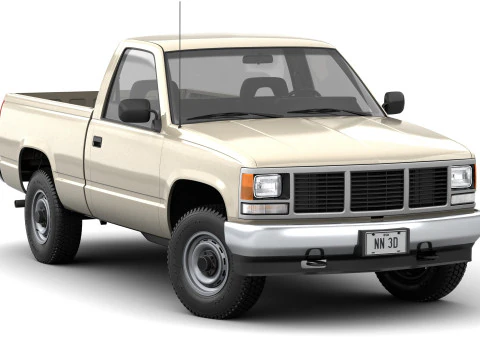 GENERIC PICKUP TRUCK 33 3D Model