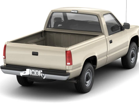 GENERIC PICKUP TRUCK 33 3D Model