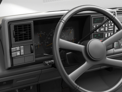 GENERISCHER PICKUP TRUCK 33 3D Modell