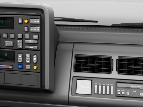 GENERISCHER PICKUP TRUCK 33 3D Modell