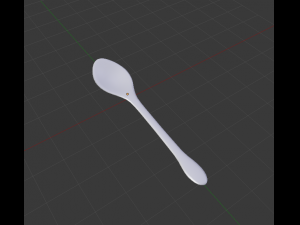 spoon 3D 모델