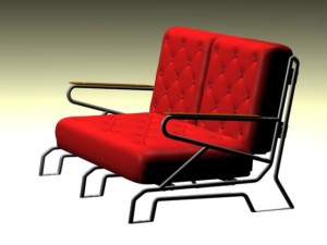 divan Model 3D