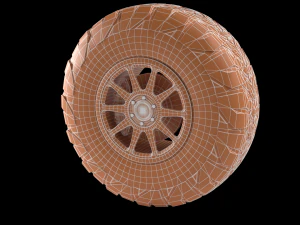 off road tyre 3D Model