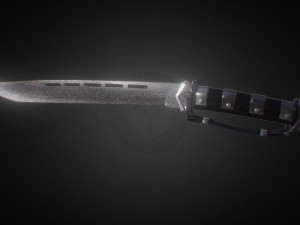 large knife 3D Model