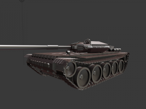 tank model surreal sniper rifle 3D मॉडल