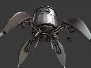 four-legged trash 3D Model