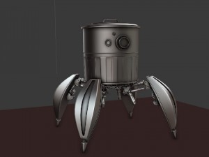 four-legged trash 3D Model