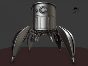 four-legged trash 3D Model