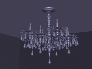 chandelier 3D Model
