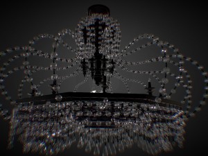 crystal light large chandelier big chandelier 3D मॉडल