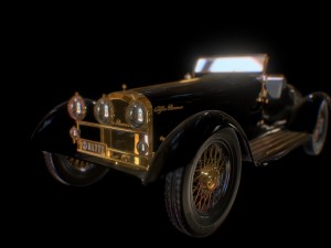 alfa-romeo-6c-1750 3D 模型
