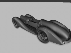 retro car 3D Модель