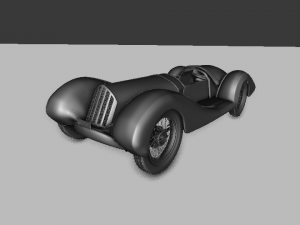 retro car 3D Модель
