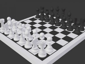 chess 3D Model