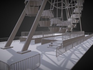 ferris wheel Modelo 3D